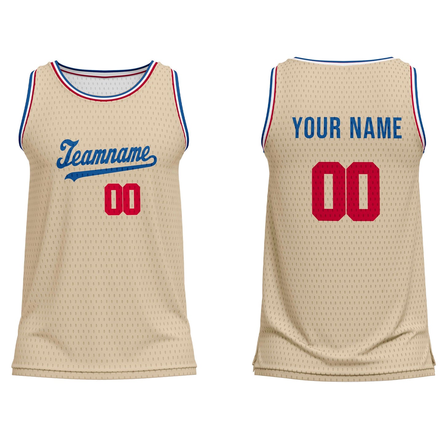 Custom Basketball Tank Top - Light Tone - Personalized Top