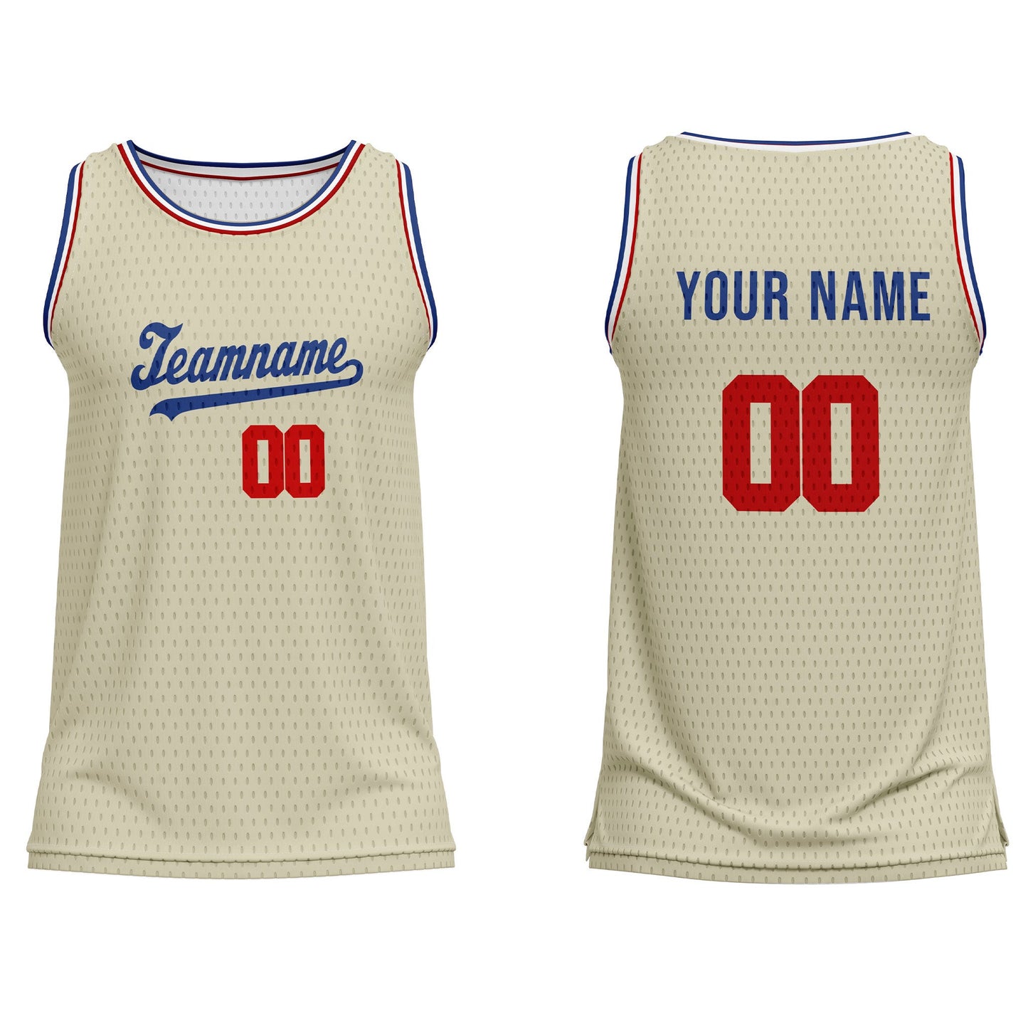 Custom Basketball Tank Top - Light Tone - Personalized Top