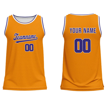 Custom Basketball Tank Top – Solid Color - Personalized Top