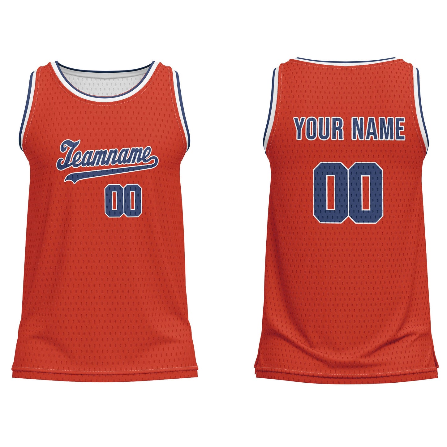 Custom Basketball Tank Top – Solid Color - Personalized Top
