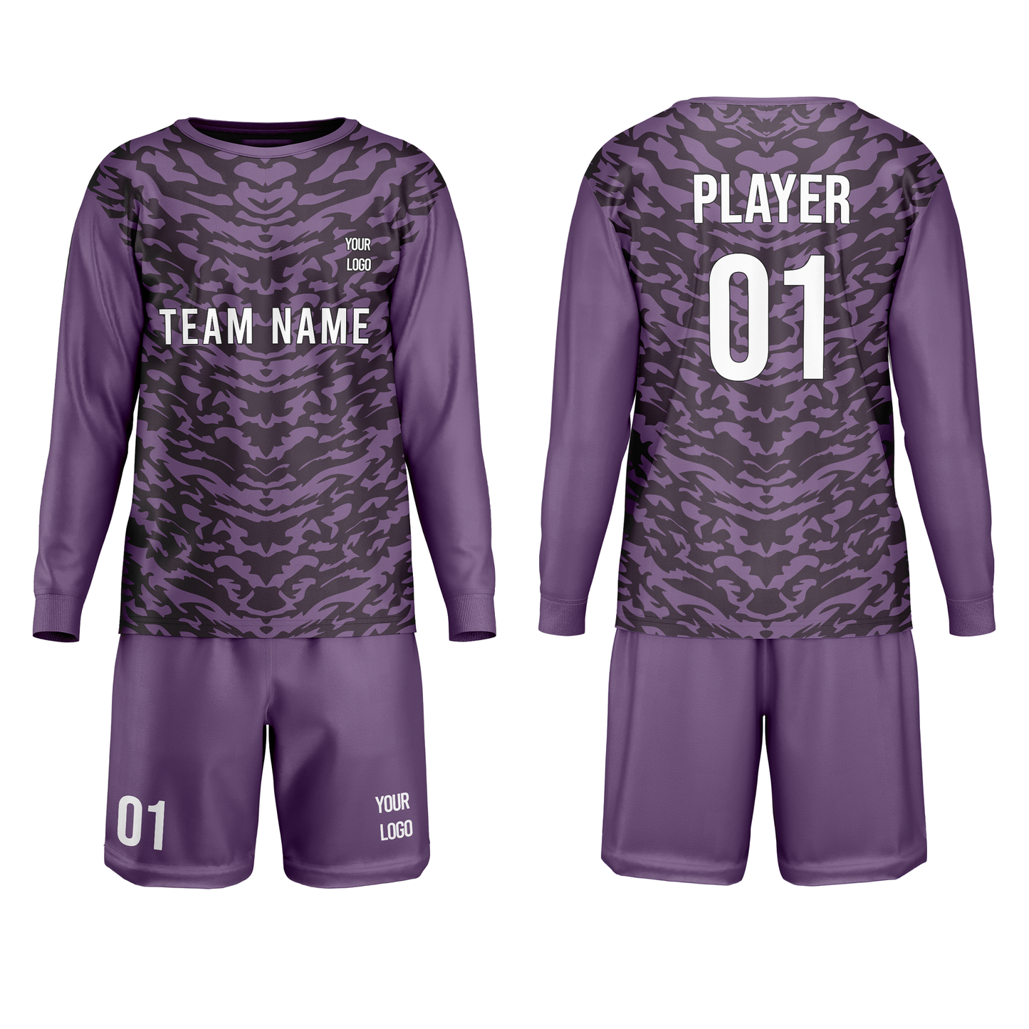 Custom Soccer Goalkeeper Uniform – Pattern - Personalized Kit