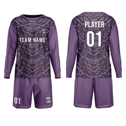 Custom Soccer Goalkeeper Uniform – Pattern - Personalized Kit
