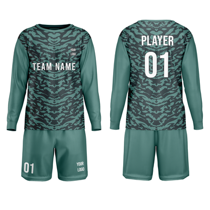 Custom Soccer Goalkeeper Uniform – Pattern - Personalized Kit