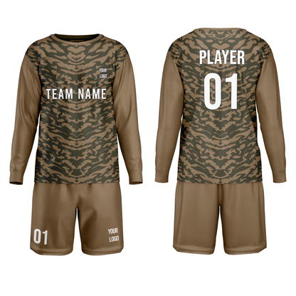 Custom Soccer Goalkeeper Uniform – Pattern - Personalized Kit
