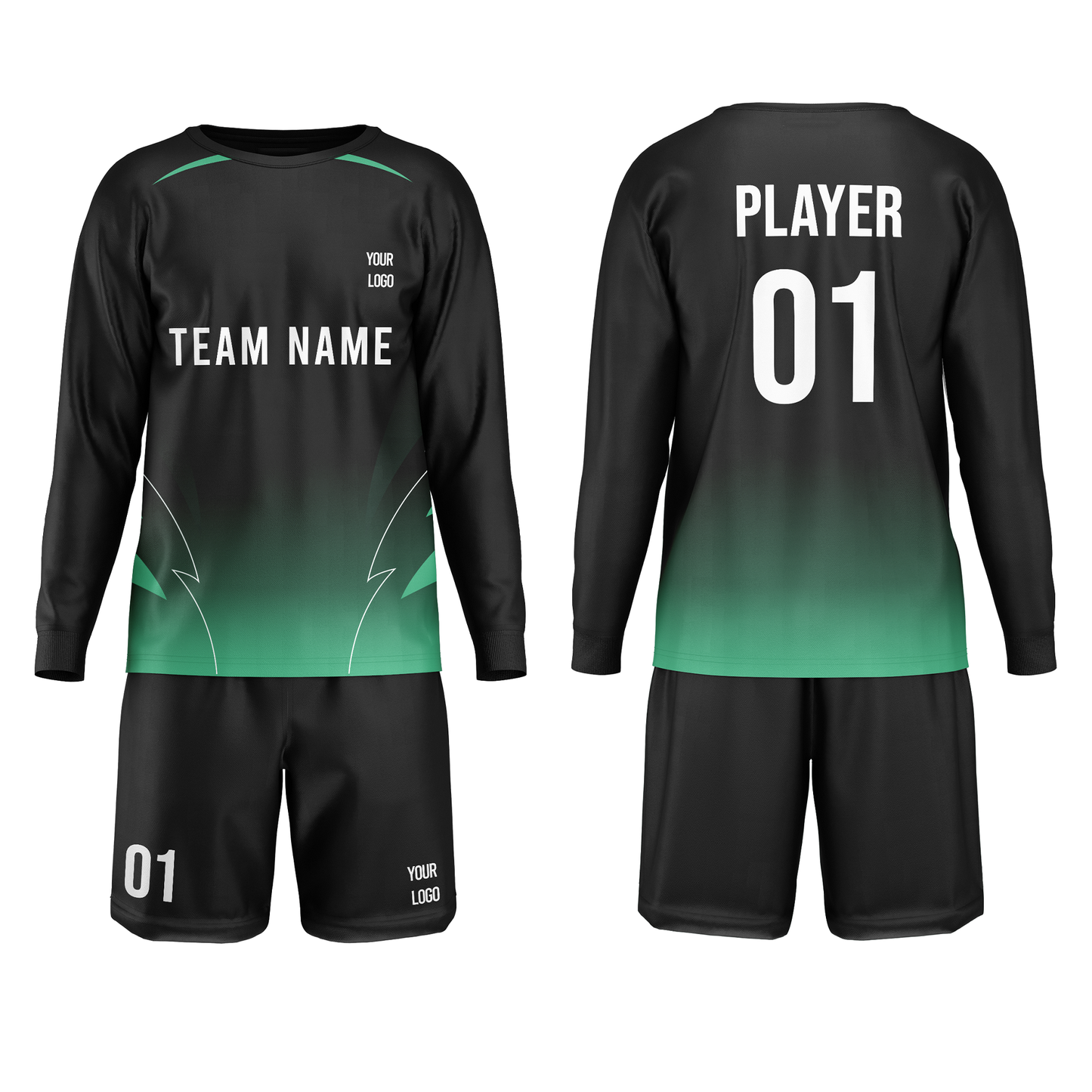 Custom Soccer Goalkeeper Uniform – Two-Toned – Personalized