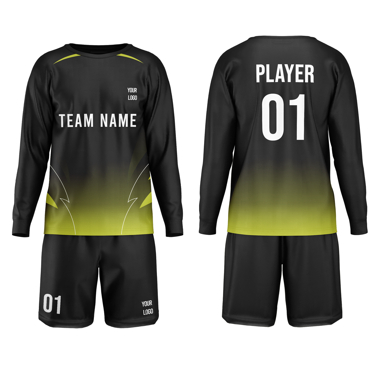Custom Soccer Goalkeeper Uniform – Two-Toned – Personalized