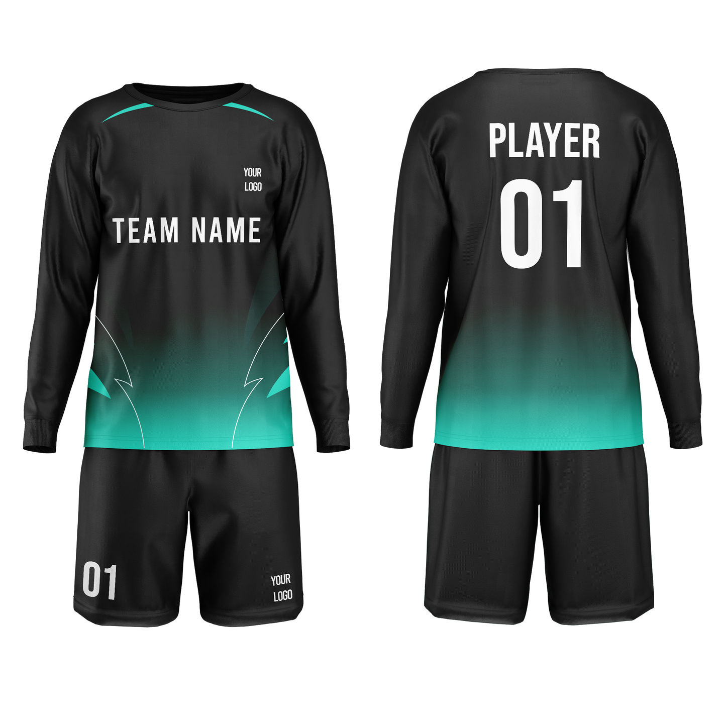 Custom Soccer Goalkeeper Uniform – Two-Toned – Personalized