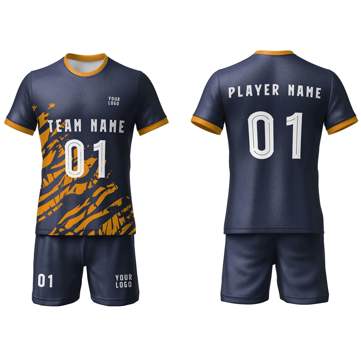 Custom Soccer Uniform – Accent Design – Personalized Team Kit