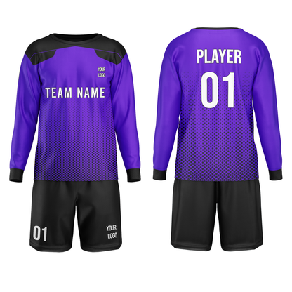 Custom Soccer Goalkeeper Uniform – Pattern – Personalized