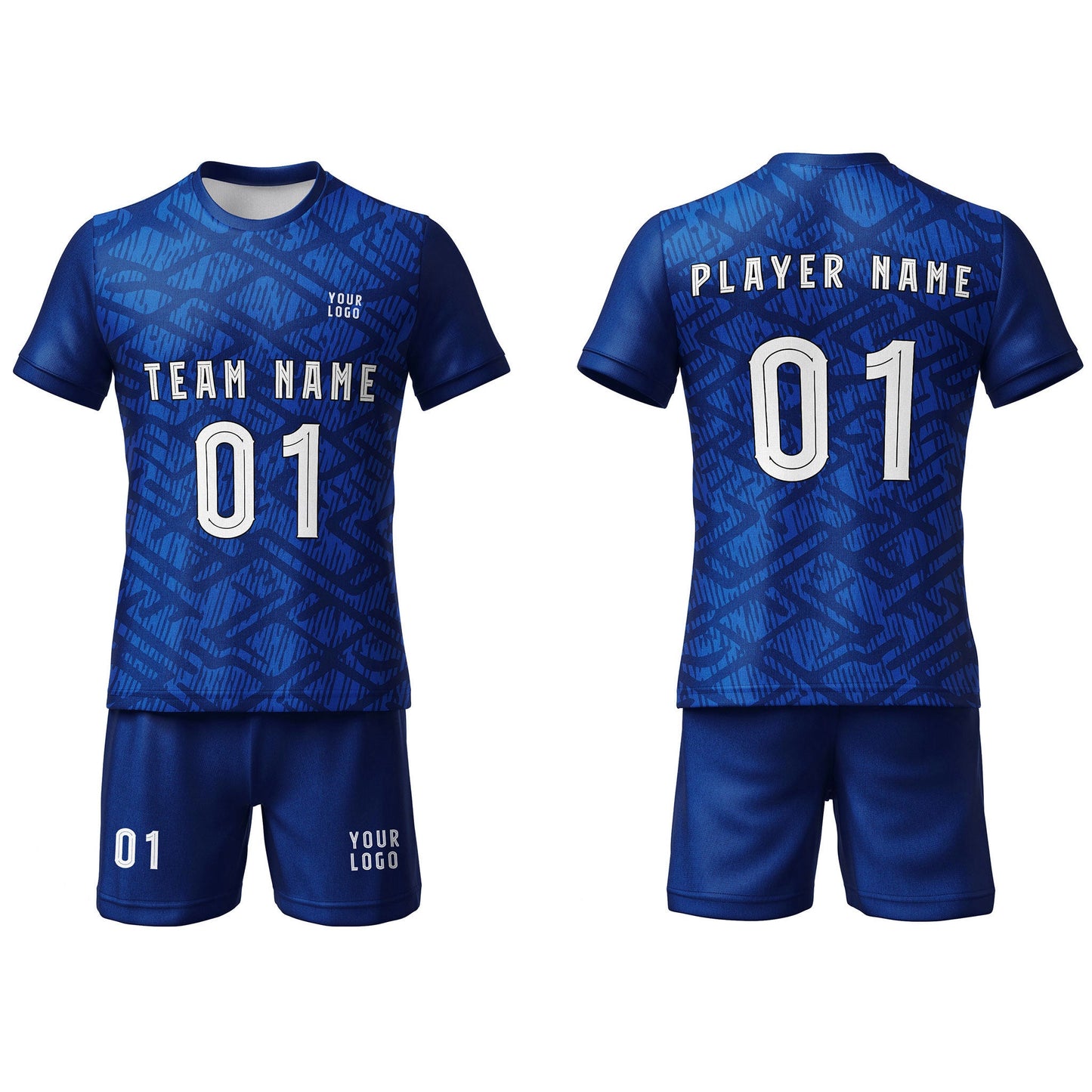 Custom Soccer Uniform - Pattern Design - Personalized Team Kit
