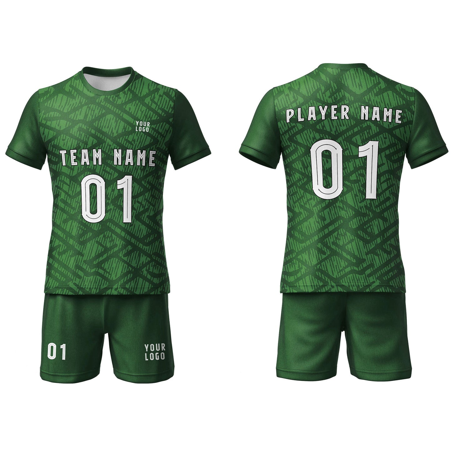 Custom Soccer Uniform - Pattern Design - Personalized Team Kit