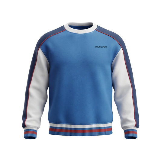 Custom Men Sweatshirt - Contrast Raglan - Personalized