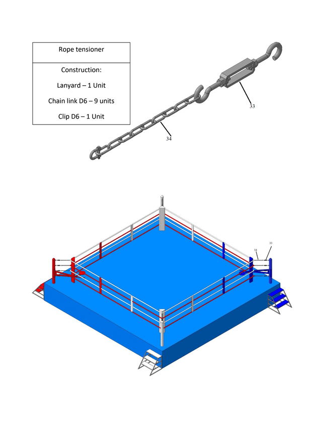 BOXING TRAINING RING RRP