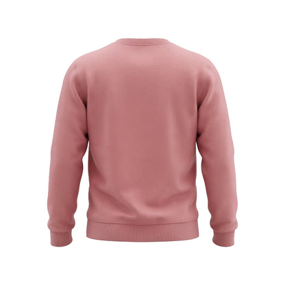 Custom Men Sweatshirt - Twin Stripe Panel - Personalized Crewneck