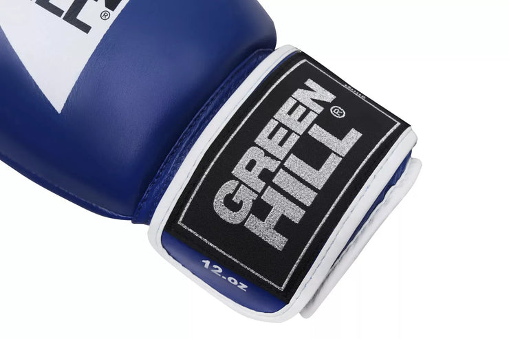 TIGER WITH TARGET Boxing Gloves – High-Quality Calfskin Genuine Leather