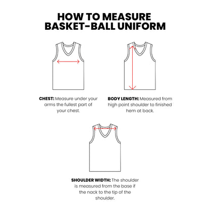 Custom Basketball Uniform -  Shards Pattern - Personalized Teamwear