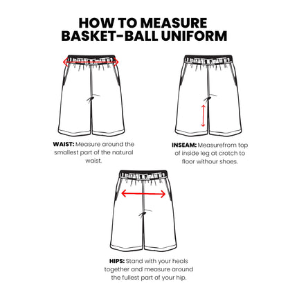 Custom Basketball Uniform - Color Splash - Personalized Kit