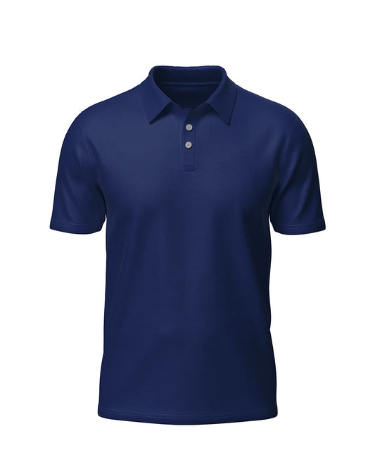 Custom Men Polo T-Shirt - Solid Design - Personalized Gear