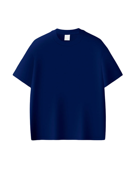 Custom Women Drop Shoulder Tee Solid Color Personalized Top
