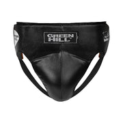TAURUS Groin Guard – High-Quality Genuine Leather, Lace Closure, and Plastic Cup for Safety and Protection