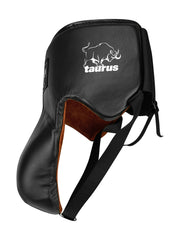 TAURUS Groin Guard – High-Quality Genuine Leather, Lace Closure, and Plastic Cup for Safety and Protection