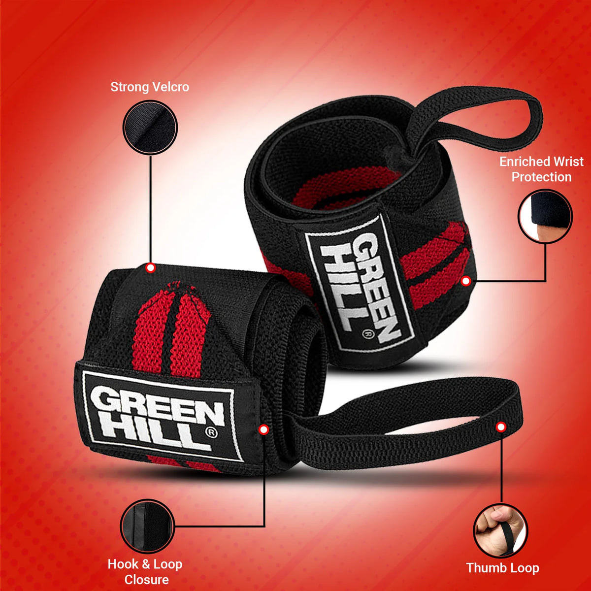 Weight Lifting WRIST BANDS